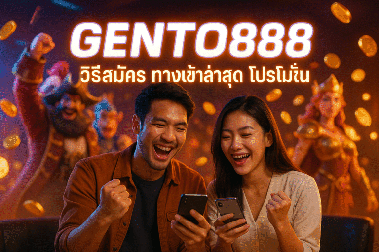 GENTO888 วิธีสมัคร ทางเข้าล่าสุด โปรโมชั่น