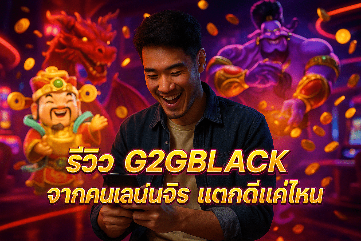 รีวิว G2GBLACK จากคนเล่นจริง แตกดีแค่ไหน