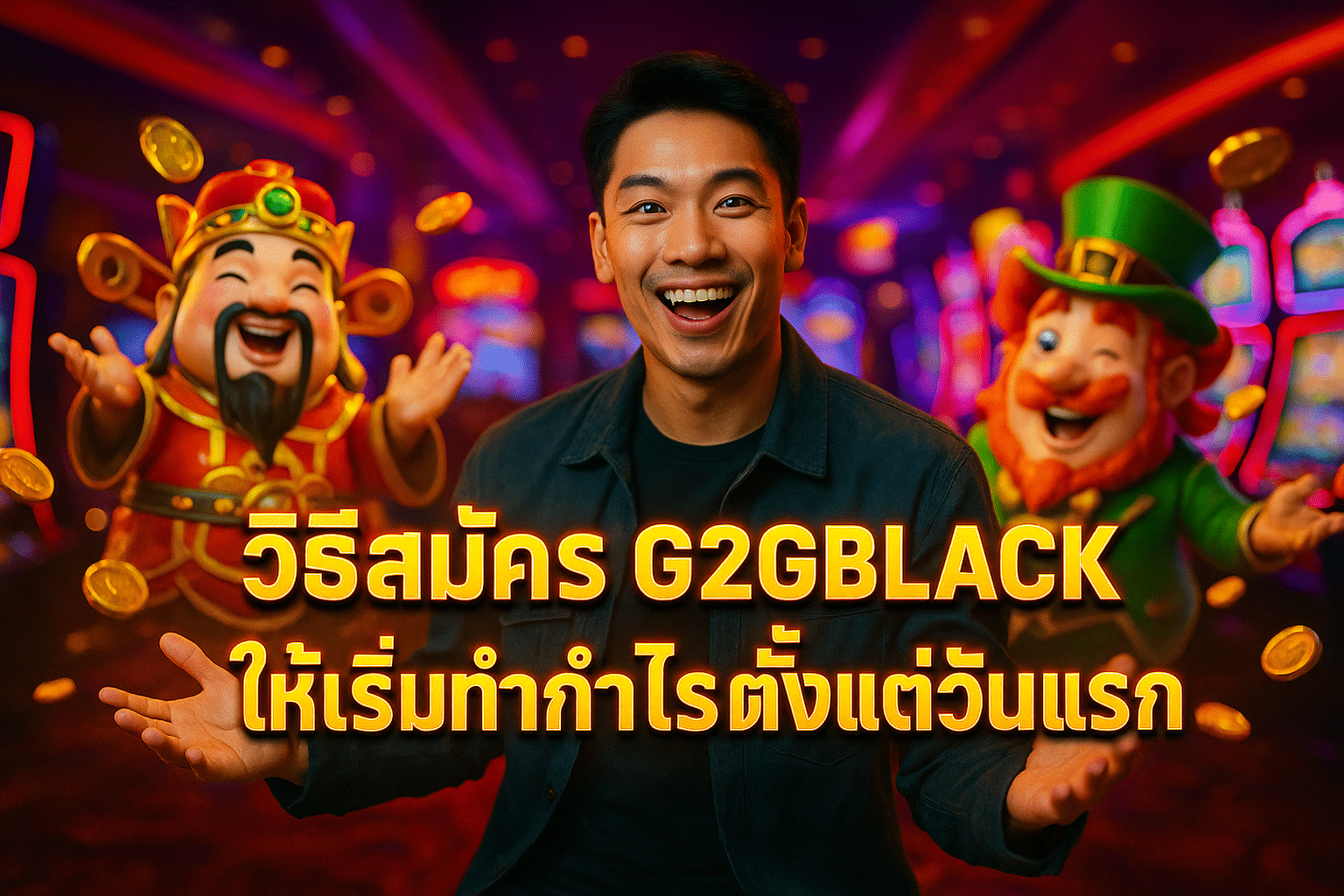 วิธีสมัคร G2GBLACK ให้เริ่มทำกำไรตั้งแต่วันแรก