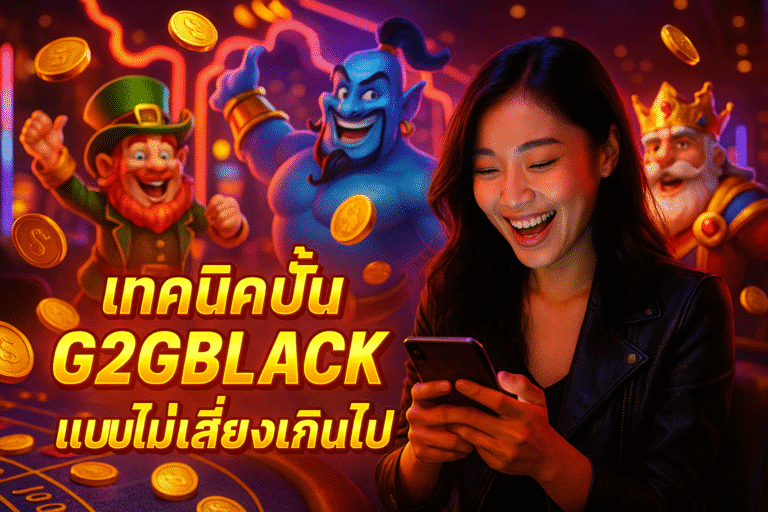 เทคนิคปั่น G2GBLACK แบบไม่เสี่ยงเกินไป